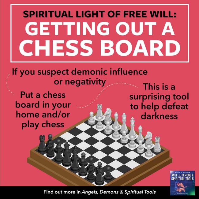 Spiritual Light Of Free Will - Getting Out A Chess Board