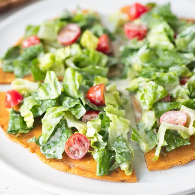 Caesar Salad Pizza