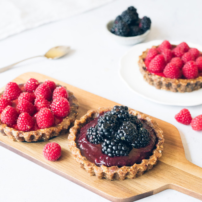 Blackberry & Raspberry Jam Tartlets