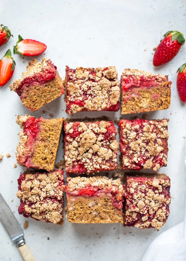 Strawberry Crumb Cake