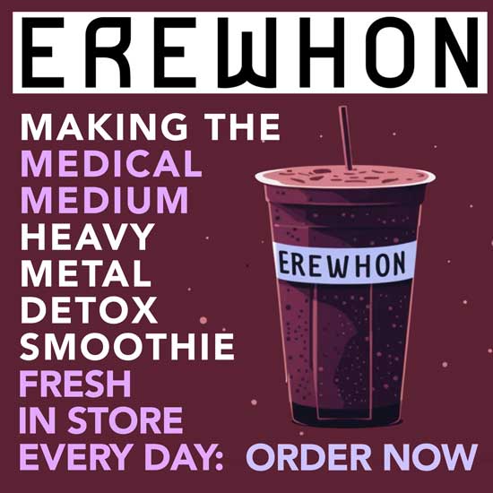 Order the Heavy Metal Detox Smoothie at Erewhon